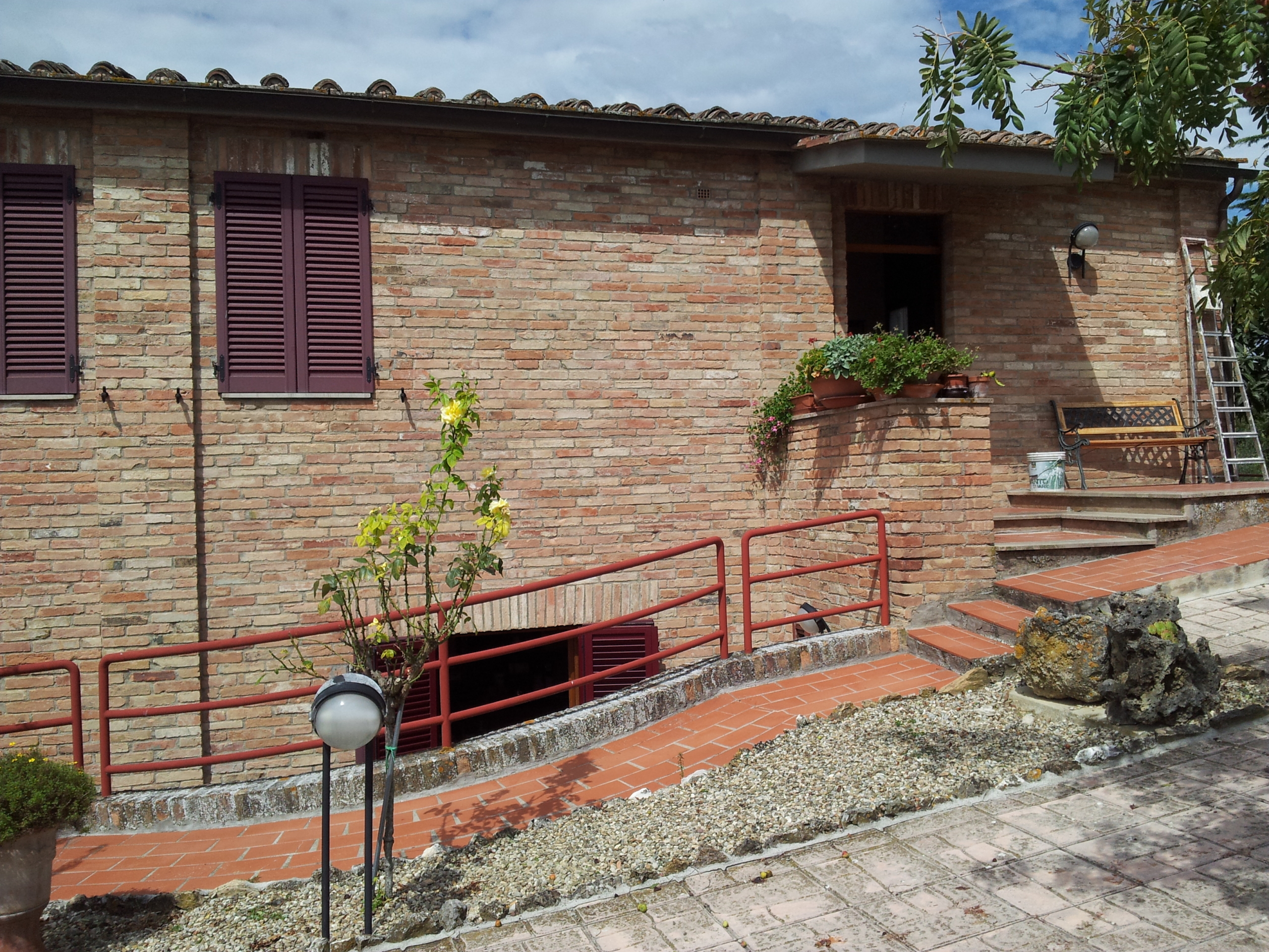 Edificio di Villa Arceno prima dei lavori
