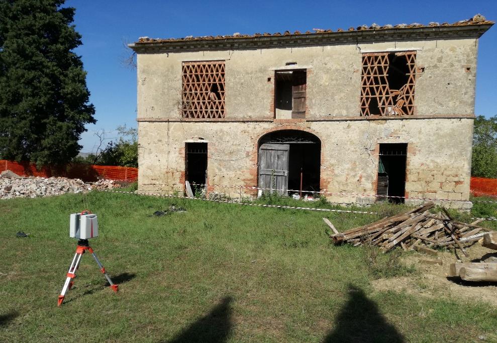 Podere Il Poggiolo prima dell'intervento