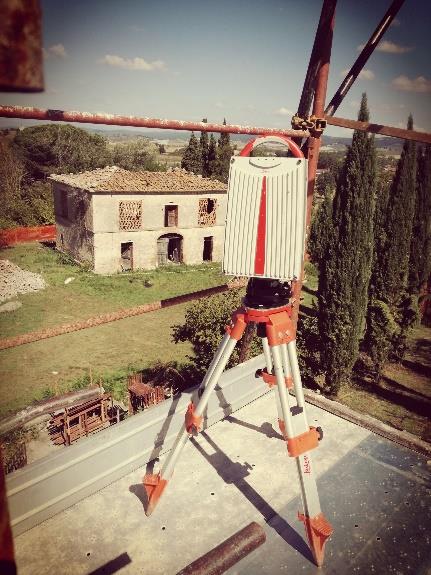 Rilievo e interventi sul fabbricato